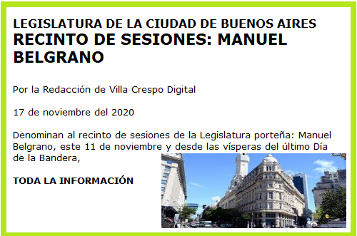 RECINTO MANUEL BELGRANO